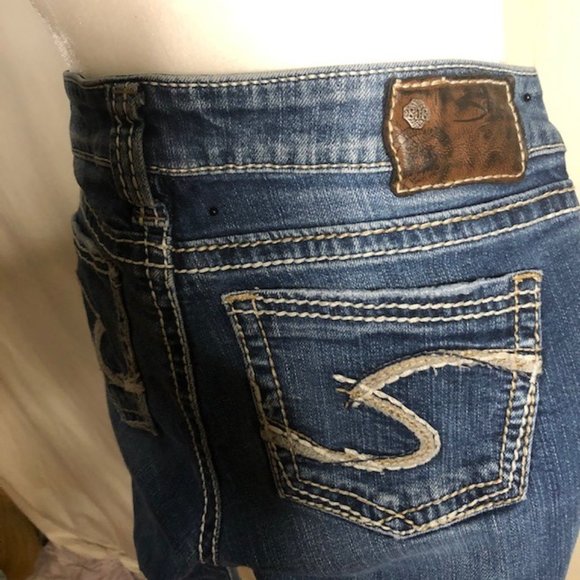Silver Jeans Tuesday  Low Rise Slim Bootcut W27 - Picture 7 of 10